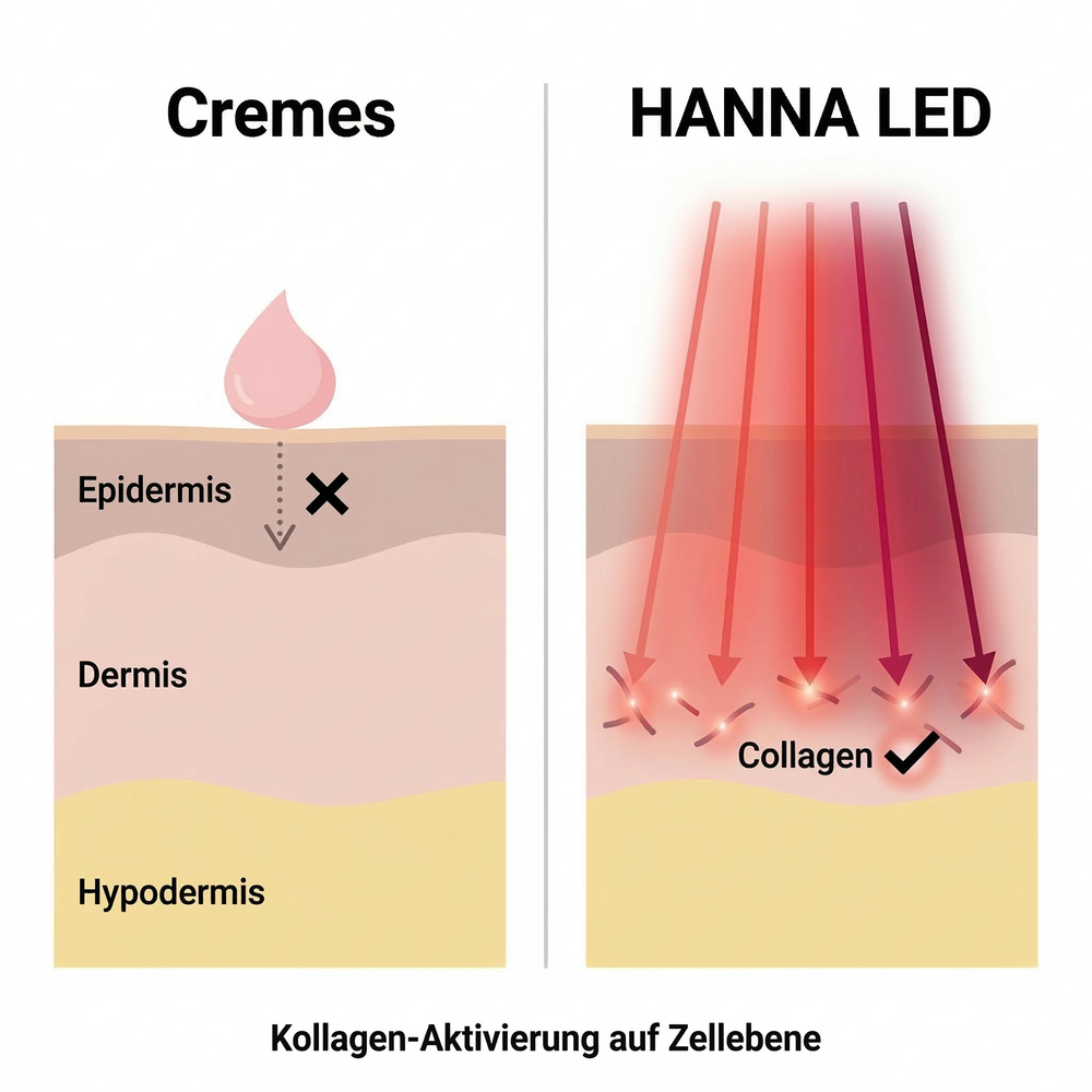 Warum Licht das kann, was Cremes
