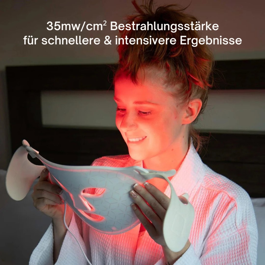 HANNA LED Face Mask PRO – Für glattere, straffere & sichtbar frischere Haut