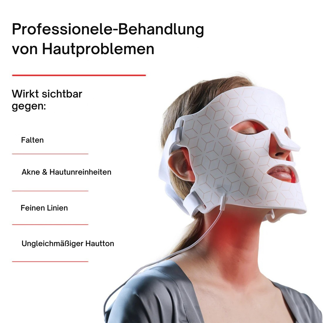 HANNA LED Face Mask PRO – Für glattere, straffere & sichtbar frischere Haut