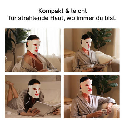 HANNA LED Face Mask PRO – Für glattere, straffere & sichtbar frischere Haut