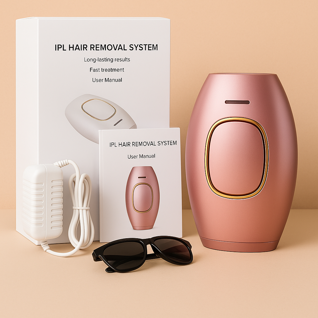 Hanna's IPL Hair Remover – Dauerhaft glatte Haut in 8 Wochen