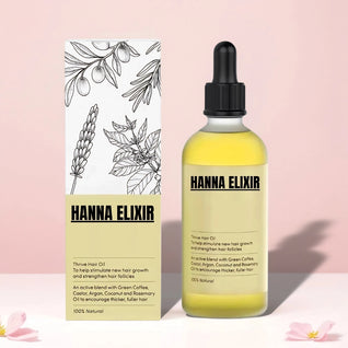 HANNA Elixir – Haaröl mit 10+ Pflanzenölen für Kopfhaut & Längen