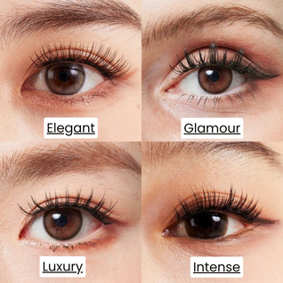 HANNA Magnetic Lashes – magnetische Wimpern ohne Kleber, 4 Styles