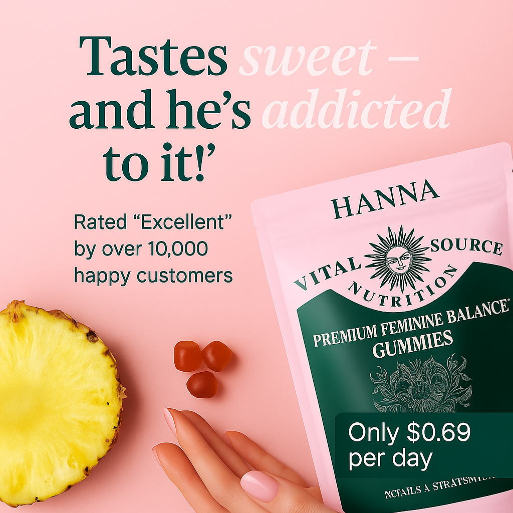 Hanna Balance Gummies – Restore Freshness & Balance