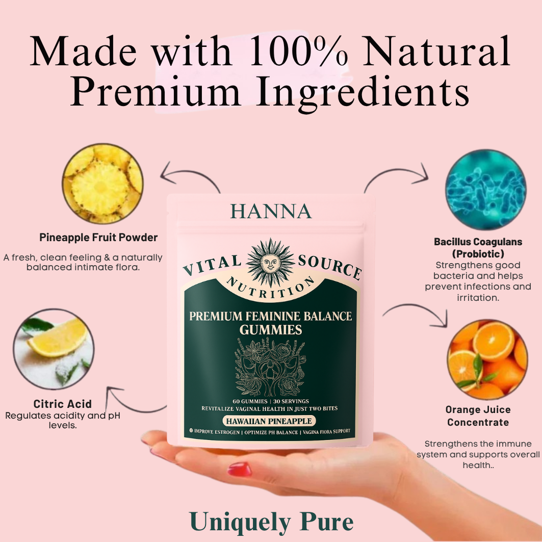 Hanna Balance Gummies – Restore Freshness & Balance